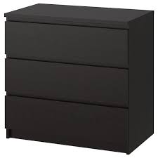 Malm Kommode Mit 3 Schubladen Schwarzbraun Ikea Deutschland Malm Kommode Malm Ikea Malm Kommode