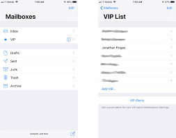 How To Set Up Vip Mail Contacts On Your Iphone Or Ipad In Ios 12 Appleinsider