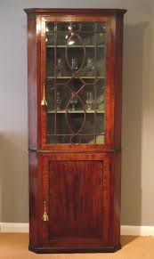 Cherry modern open corner cabinet 8 Georgian Corner Display Cabinet Antique Corner Cupboard Wall Corner Cupboard Corner Display Cabinet Oak Corner Cupboard Corner Cupboard