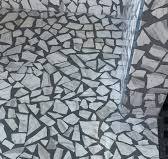 Large Aggregate White Terrazzo Mosaic Terrazzo Slabs from ...