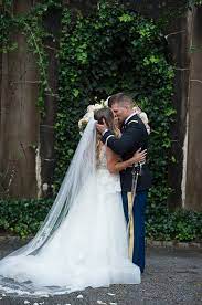 Casey Holmes Wedding Ceremony Portrait Kiss Military Wedding Army Wedding Casey Holmes