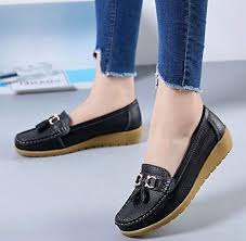 Amazon Com Labato Womens Leather Casual Loafers Slip Ons Driving Flats Shoes Loafers Leather Flats Women Leather Shoes Women Flats Casual Shoes Women Flats