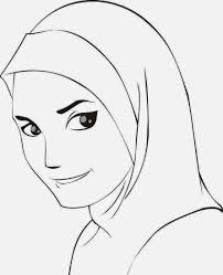 Perempuan dari samping berhijab : Contoh Gambar Wanita Hijab Ideku Unik