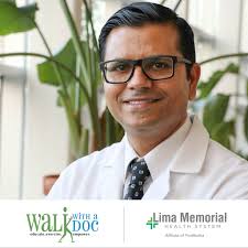 It's time to get your heart pumping with Walk With A Doc! Join Dr. Masroor  Abro, cardiologist with Lima Memorial Heart Institute for a heart-healthy  walk at the Lima YMCA
