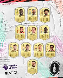 The boycott is part of a stand against the fifa 21 team of the season promotion launched last friday with the release of the community vote squad and the efl cards. Fifa 21 Ratings Highest Rated Premier League Xi Confirmed And Includes Bruno Fernandes Aktuelle Boulevard Nachrichten Und Fotogalerien Zu Stars Sternchen
