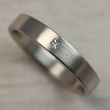 Flush Set Square Diamond Ring Square Diamond Rings Masculine Engagement Rings Engagement Rings For Men