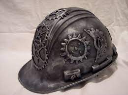 Steampunk Construction Hard Hat Riding Helmets Hats Construction Hard Hats