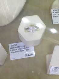 Beautiful Heart Shaped Diamond Ring From Costco So Simple But The Heart Makes It Glamorous Costco Jewelry Heart Shaped Diamond Ring White Gold Rings