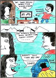 Contoh gambar komik seni budaya kelas 8. Pengertian Komik Jenis Komik Lengkap 15 Contoh Komik Lucu Dan Menarik Seni Budayaku