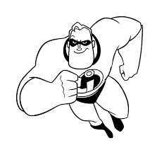 Explore the world of disney pixar with these free incredibly fun coloring pages. 45 The Incredibles Coloring Pages Template Coloring Images Collection