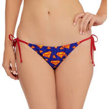 Swim Supergirl String Bikini Swimsuit Bottom - Walmart.com