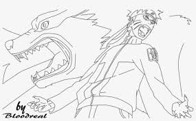Akira toriyama (鳥山 明, toriyama akira, born april 5, 1955) is a japanese manga artist and character designer. Naruto Ninetailed Jinchuuriki Lineart By Advance996 Naruto And Kurama Coloring Pages Png Image Transparent Png Free Download On Seekpng