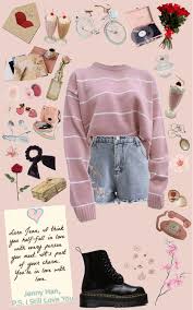 Lara Jean Outfit Shoplook In 2020 Movie Inspired Outfits Lara Jean Cute Casual Outfits