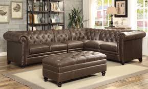 We carry a range of colors, styles and materials to fit your needs. Roy Button Tufted Sectional Sofa Full Set Floor Select