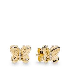 Decorative Butterflies Stud Earrings Butterfly Earrings Stud Stud Earrings Pandora Earrings