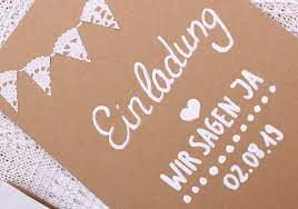 Diy einladungskarten selber basteln ist da eine gute idee. Hochzeitseinladungen Karten Selber Machen Dm De