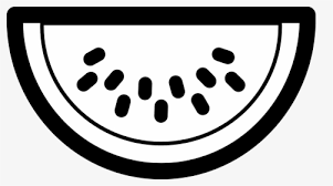 Don't forget to include some great coloring fun with these watermelon coloring pages. Coloring Page Of A Watermelon Hd Png Download Kindpng