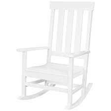 Polywood Prescott White Porch Rocking Chair Costco Australia