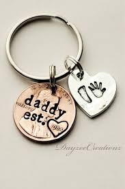 Birthday Gift For Dad From Baby Diy Personalized Daddy Penny Keychain New Dad Gift Father S Day Grandpa Keepsake First From Child Husband Birthday Gift Meaningful In 2020 Gifts For New Dads First Fathers Day Gifts Gifts For Dad