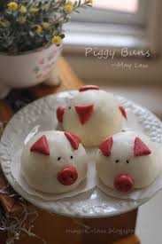 厨苑食谱 最佳食谱 12 点心 饮茶咯 猪仔包 15 bree 12 dim sum piggy buns bread bun food desserts