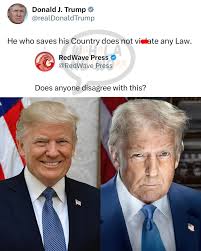 Wahala jam Network! Just in: “He who saves his Country does not violate any  Law” - United States president says 👀🙆🏽‍♂️🏃🏾‍♂️🏃🏾‍♂️