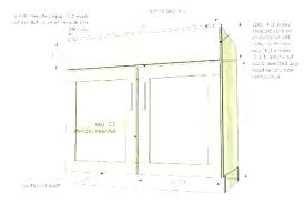 Kitchen Base Cabinet Dimensions Cabinets Korek Website