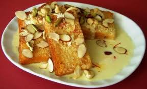 Badami Shahi Tokray Recipe By Chef Shireen Anwar In Masala Mornings On Masla Tv Pakistani Desserts Indian Desserts Food Recipes