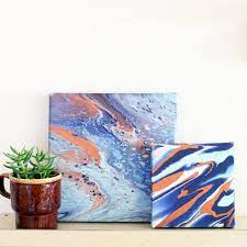 Polycrylic to finish a painting. Acrylic Paint Pouring Workshop Sunshine Craft Co