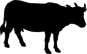 Gratis untuk komersial tidak perlu kredit bebas hak cipta. Svg Haiwan Lembu Lembu Ternakan Imej Ikon Svg Percuma Svg Silh