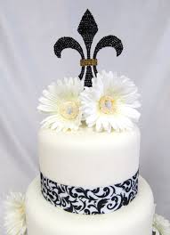 Crystal Covered Fleur De Lis Cake Topper Cake Topper Wedding Monogram Wedding Cake Toppers Monogram Wedding Cake