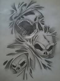 Easy Hear No Evil See No Evil Speak No Evil Drawings See No Evil Hear No Evil Speak No Evil Skull Tattoo Design 17 Skulls Drawing Skull Art Skull