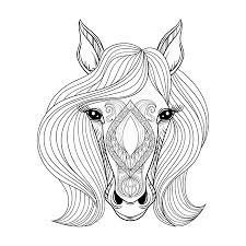 Paarden kleurplaat makkelijk la s leerbewerken jannekeb jouwweb nl. Getrokken Ornamental Paard Voor Volwassen Kleurplaten Post Kaart Mehendi T Shirt Drukken Dier Geisoleerd Illustratie In Doodle Boho Stijl Henna Tattoo Design Royalty Vrije Cliparts Vectoren En Stock Illustratie Image 57081481