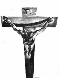 Cristo De San Juan De La Cruz Homenaje A Dali Carboncillo Grafito Lapiz Dibujos Comprar Arte Original San Juan De La Cruz Arte De Color Carbon San Juan