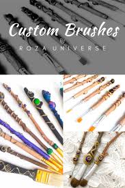 Custom Handmade Paintbrushes For Artist Art Student Art Teacher Painter Gifts For An Artist Makeup Artist Gifts Epoxy Resin Art
