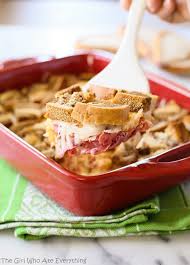 Reuben Casserole St Patrick S Day Dinner Corned Beef Recipe Recipes Reuben Casserole Food