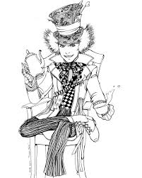 An extreme coloring and search challenge. Malvorlage Tim Burton Coloring And Malvorlagan