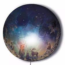 diy sleepy moon lamp kids room kids decor boy room