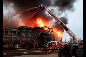 Albert apartment building had to be rescued from their balconies after an early morning fire on wednesday. Jx2le4rcg5ycxm