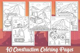 ( grand geometric coloring has one web page with30 coloring sheets.) and that's it! 40 Construction Coloring Pages For Kids Mash Ie