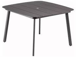 Find great deals on ebay for outdoor coffee table. Oxford Garden Eiland 45 Wide Aluminum Square Umbrella Hole Dining Table Oxfed45tac