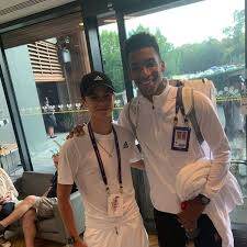 #brooklyn beckham #victoria beckham #david beckham #db40 #romeo beckham #cruz beckham #harper beckham #birthday #tumblr #text post. Adidas White Barricade Tennis Shorts Worn By Romeo Beckham At Wimbledon 2 July 2019 Spotern