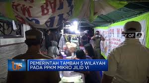 Ppkm mikro diperpanjang untuk kali ketiga. Lagi Ppkm Mikro Diperpanjang