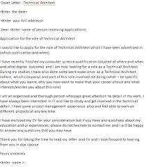 Example of a cover letter soliciting membership to an organization. Technical Architect Cover Letter Example Icover Org Uk