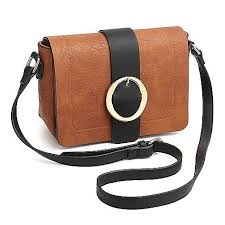 Dasein Faux Leather Buckle Detailed Front Flap Messenger Bag On Sale At Shophq Com Shoulder Bag Fashion Crossbody Shoulder Bag Leather Crossbody