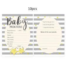 Descarga gratis e imprime los mejores juegos para que celebres un baby shower único en su estilo (otros juegos disponibles en la guía paso a paso para organizar un baby shower inolvidable). Baby Shower Prediccion Asesoramiento Game Pack De 12 Hojas Ninos O Ninas