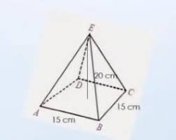 Rumus volume limas segi empat = 1/3 x (p x l) x tinggi limas. Latihan Soal 1 Hitunglah Volume Limas Segiempat Di Bawah Ini Brainly Co Id