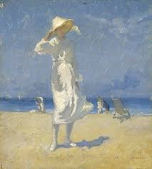 The White Girl Eliot Gruner Elioth Gruner New Zealand Australia 16 Dec 1882 17 Oct 1939 Title Afternoon Bondi Australian Painting Art Australian Art