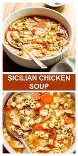 Sizilianische Huhnersuppe Easy Chicken Soup Chicken Soup Recipes Best Soup Recipes