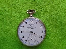 Cortebert T C D D Demiryolu Turkish Railway Ancre Pocket Watch Cal 532 Working