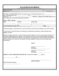 You can obtain a texas bill of sale for a vehicle on the state's official dmv website or from your local county tax assessor/collector's office. Bill Of Sale Texas Fill Out And Sign Printable Pdf Template Signnow